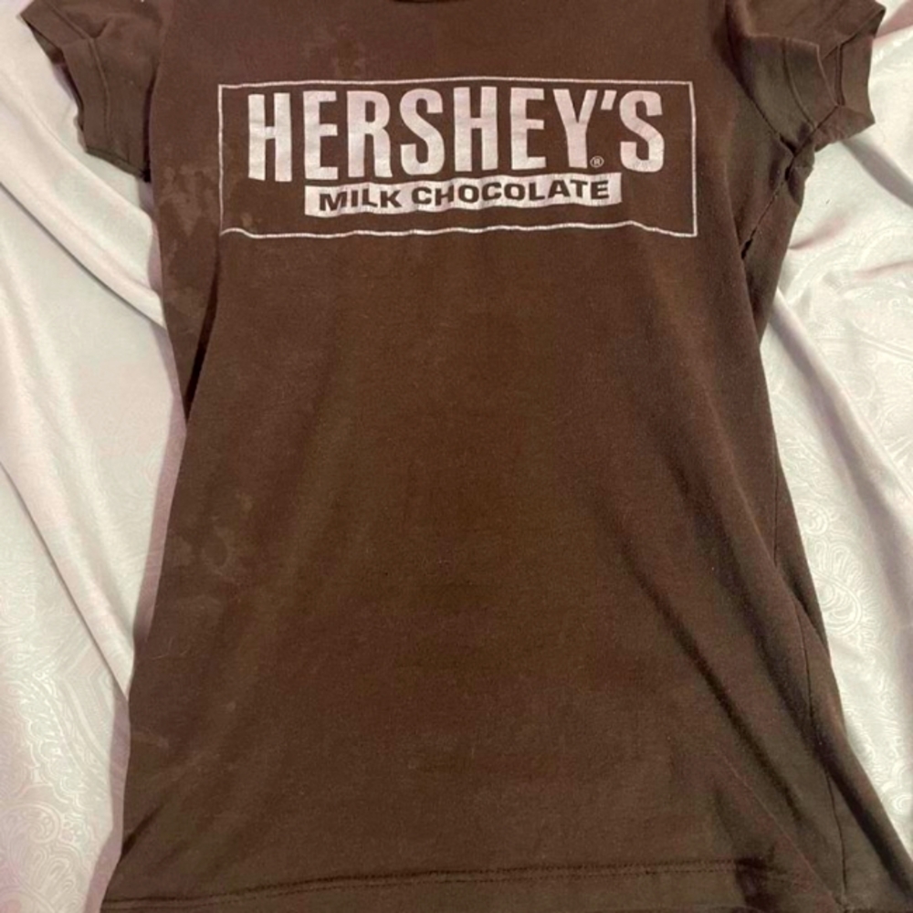 Brown Hershey shirt